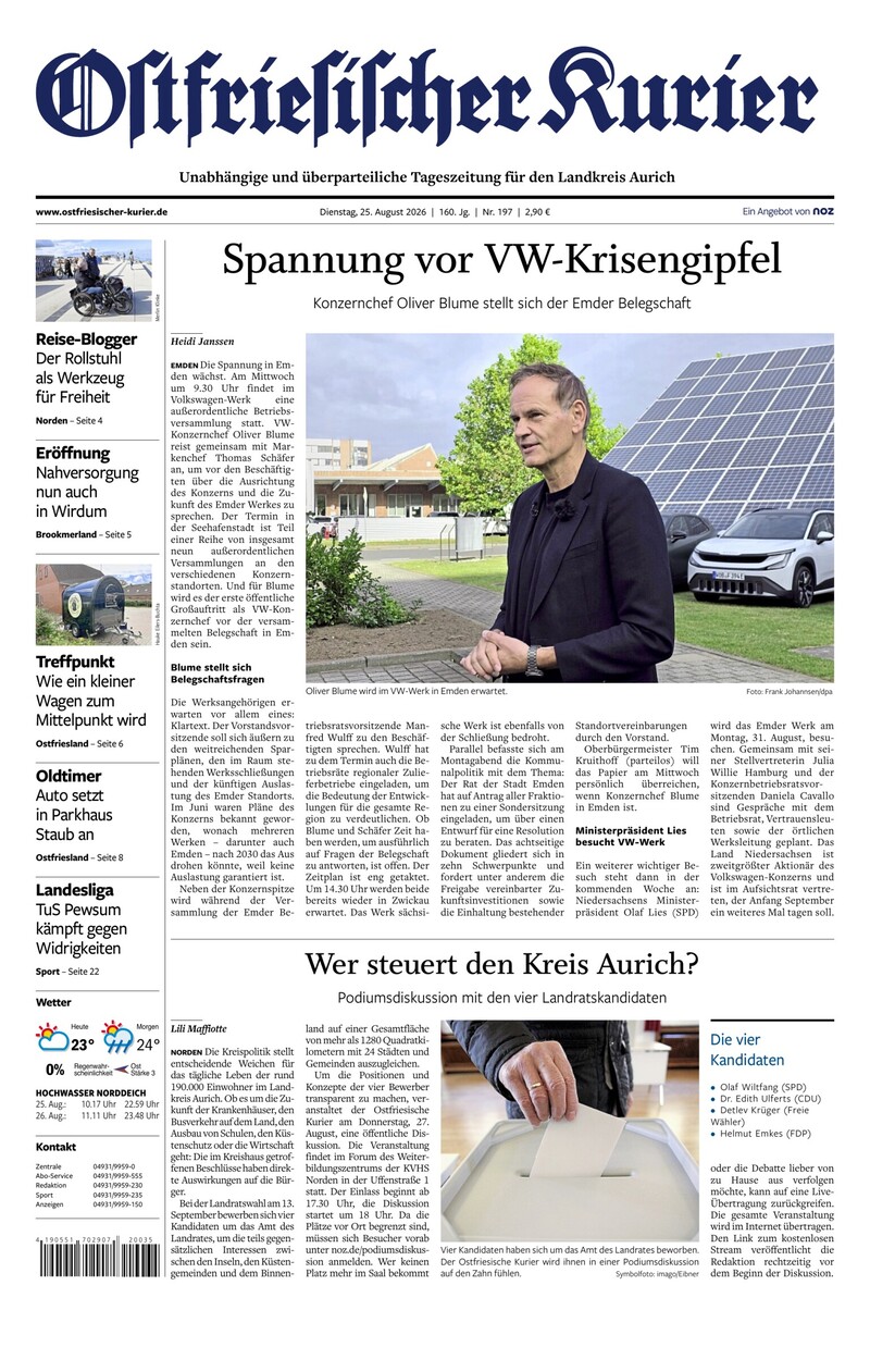 Ostfriesischer Kurier - 25.08.2026