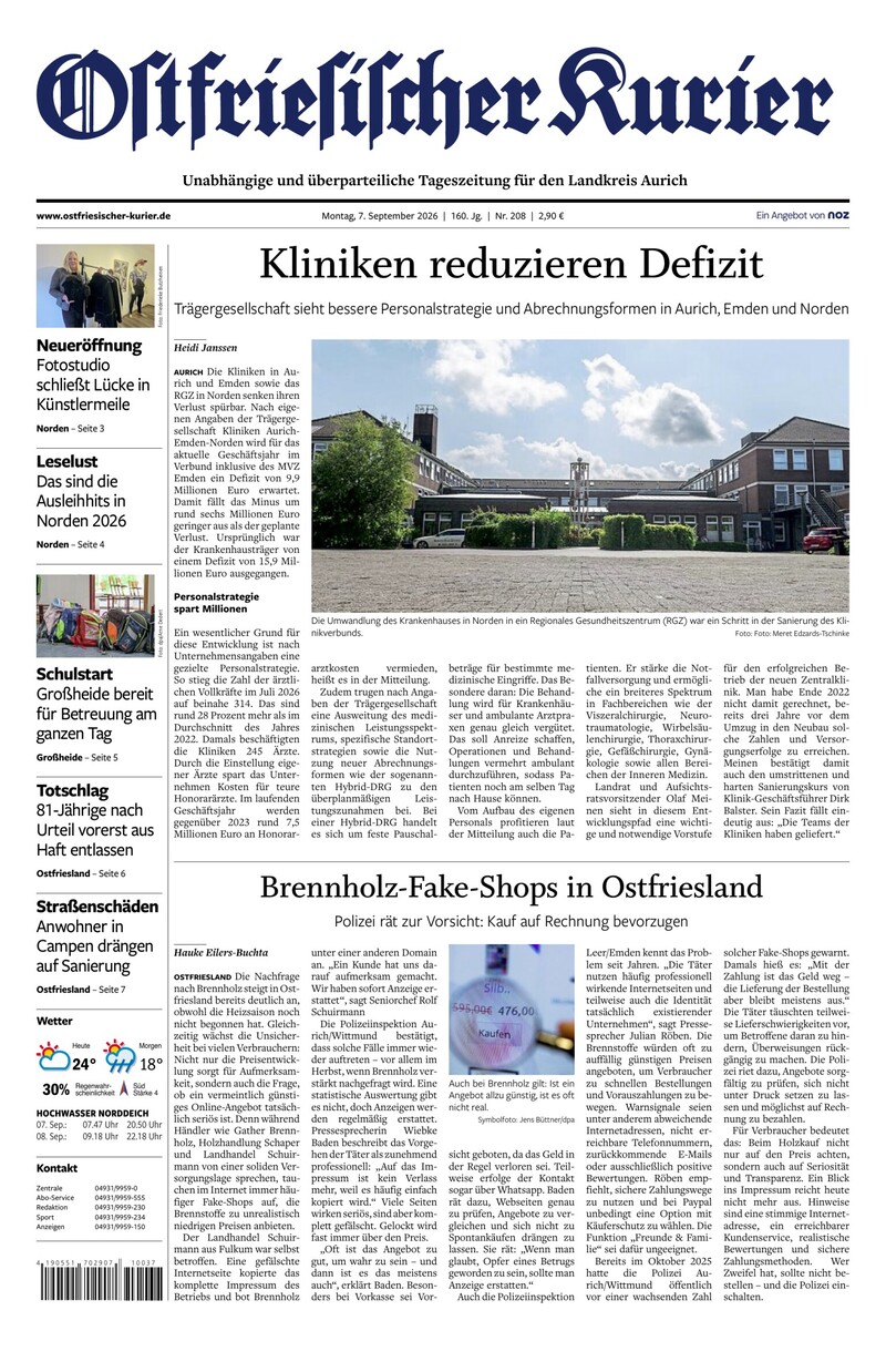 Ostfriesischer Kurier - 07.09.2026