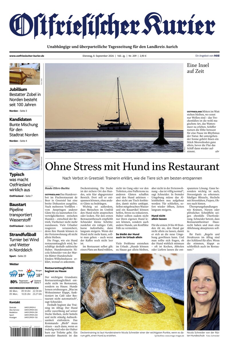 Ostfriesischer Kurier - 08.09.2026