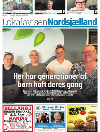 læs Lokalavisen Nordsjælland