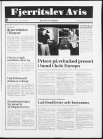 Forside fra Fjerritslev Avis - 20/10 1993, side 1
