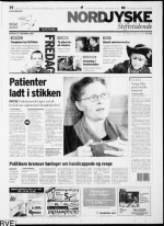 Avisforside fra 12. oktober 2001
