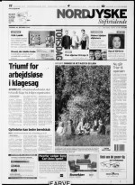 Avisforside fra 18. oktober 2001
