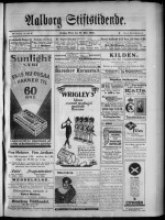 Avisforside fra 28. maj 1926