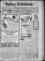Avisforside fra 22. juli 1926