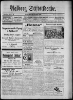 Avisforside fra 6. august 1926