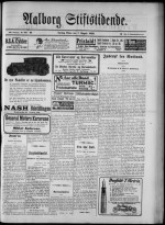 Avisforside fra 7. august 1926