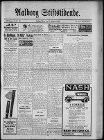 Avisforside fra 14. august 1926