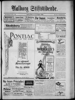 Avisforside fra 13. august 1926