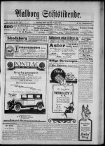 Avisforside fra 19. august 1926