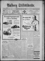 Avisforside fra 24. august 1926