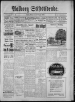 Avisforside fra 29. august 1926