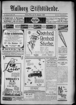 Avisforside fra 22. september 1926