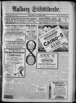 Avisforside fra 1. oktober 1926
