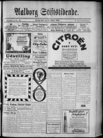 Avisforside fra 15. oktober 1926