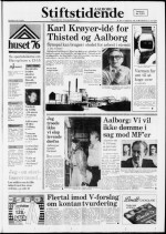 Avisforside fra 27. maj 1976