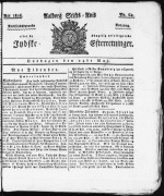 Avisforside fra 24. maj 1826
