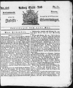 Avisforside fra 27. maj 1826