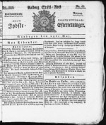 Avisforside fra 29. maj 1826