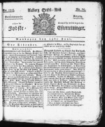 Avisforside fra 19. juni 1826