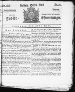 Avisforside fra 26. juli 1826
