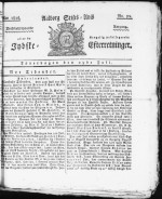 Avisforside fra 29. juli 1826