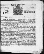 Avisforside fra 5. august 1826