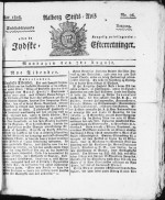 Avisforside fra 7. august 1826