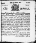 Avisforside fra 28. august 1826