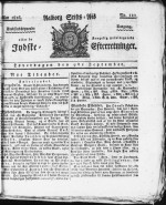 Avisforside fra 9. september 1826