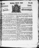 Avisforside fra 7. oktober 1826