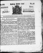 Avisforside fra 21. oktober 1826