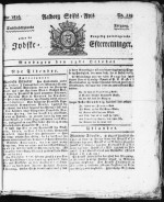Avisforside fra 23. oktober 1826