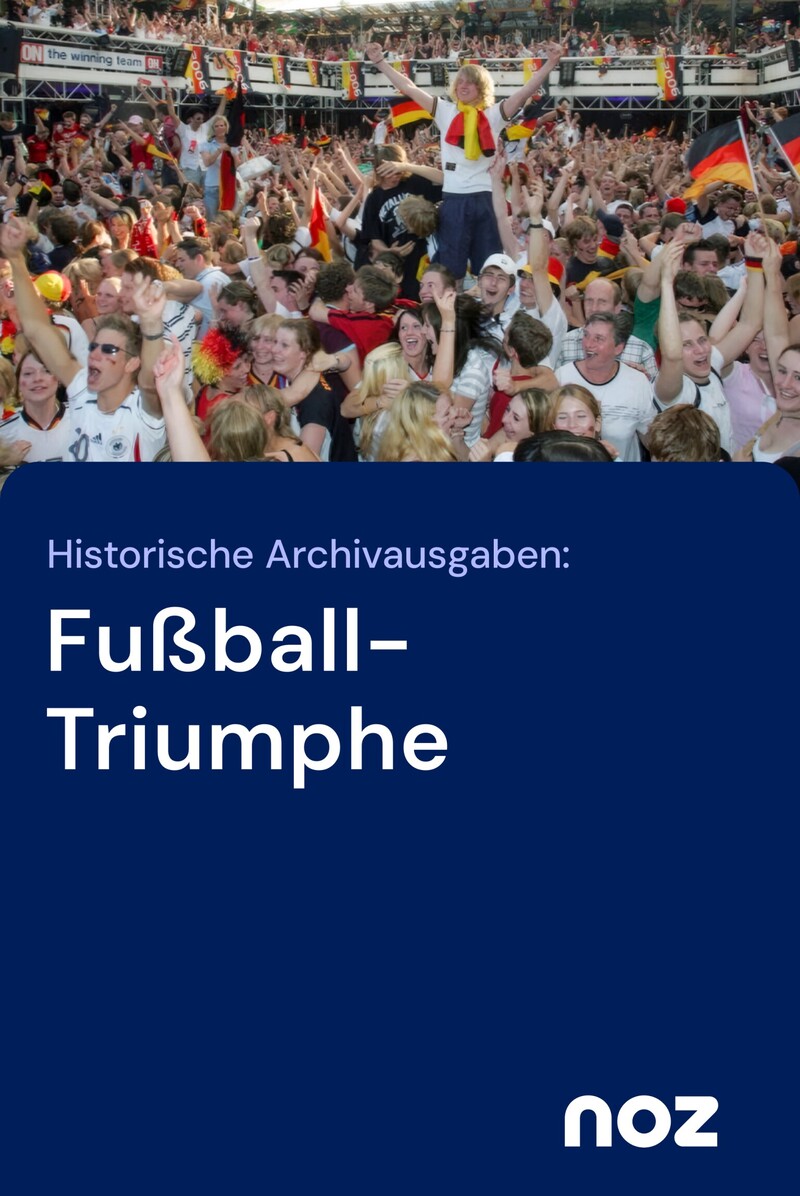 Historische Zeitung - Fußball Triumphe Cover