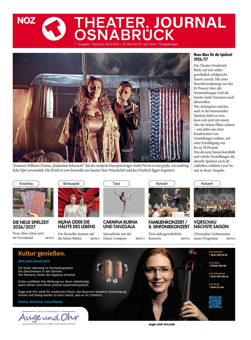 Theater Journal Mai 2026 Cover