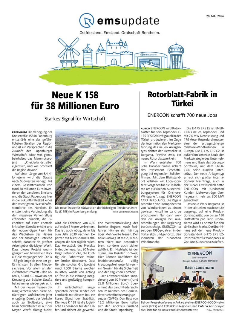 Ems-Update - 20.05.2026 Cover