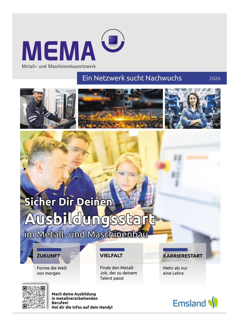 MEMA Ausbildungsbeilage Cover