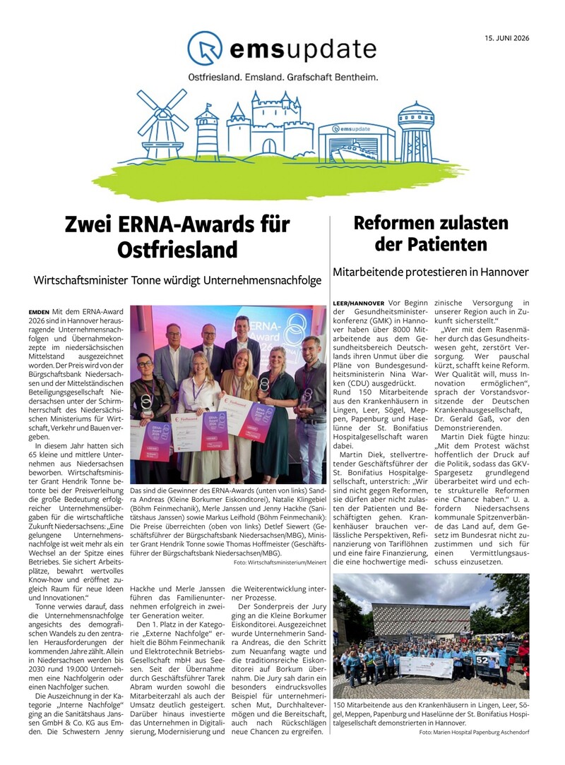 Ems-Update - 15.06.2026 Cover