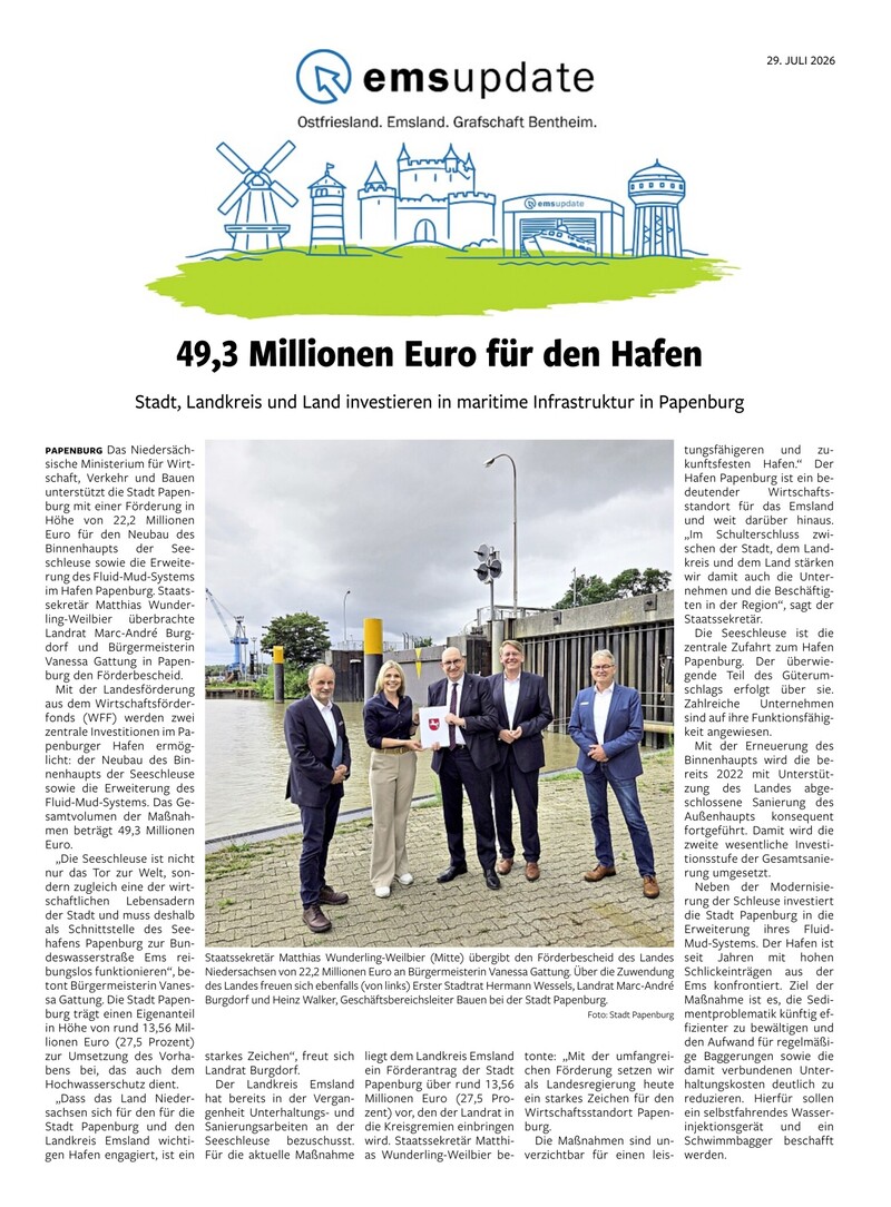 Ems-Update - 29.07.2026 Cover