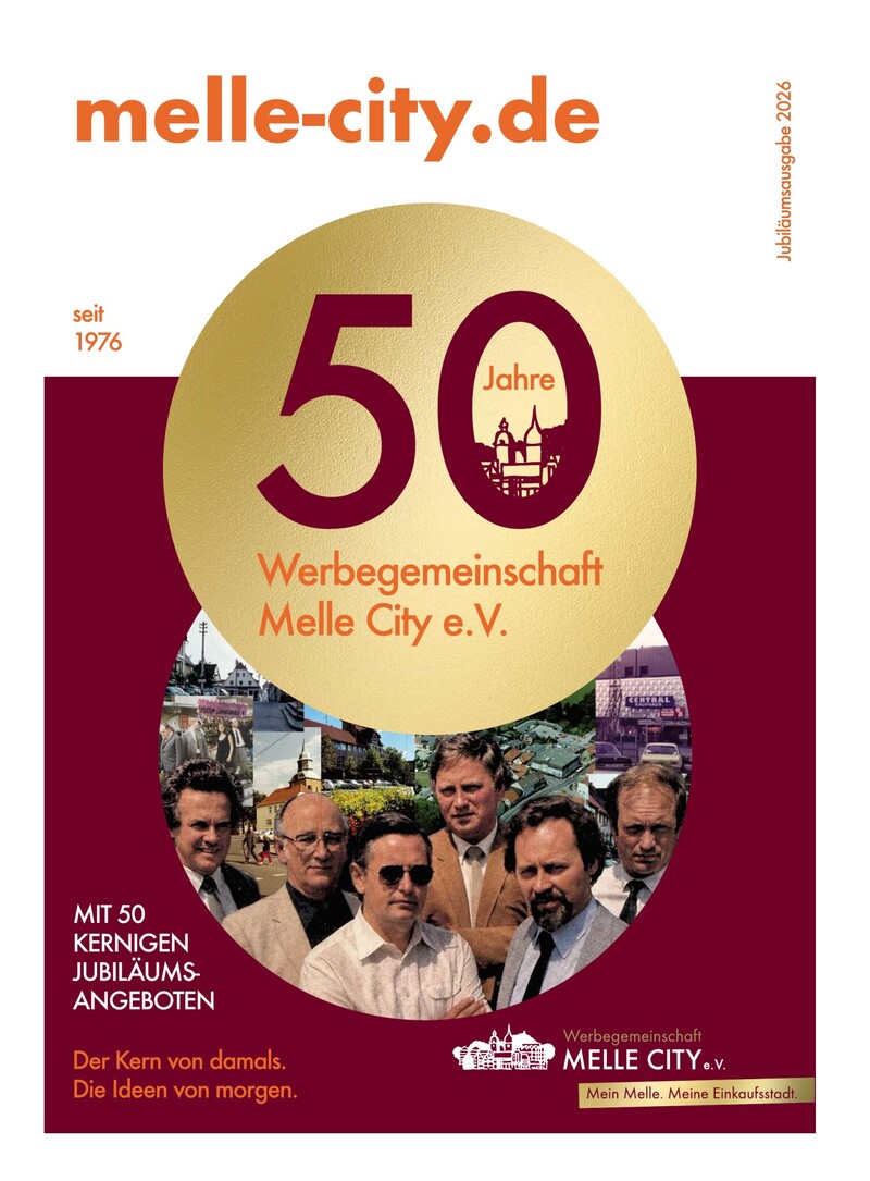 50 Jahre Werbegemeinschaft Melle City Cover