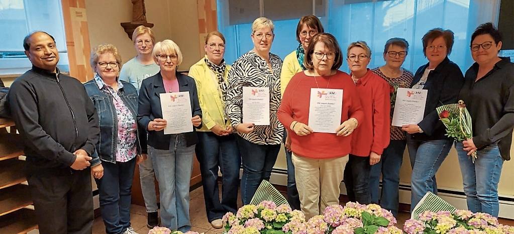 Neue Vorstandsmitglieder bei KfD