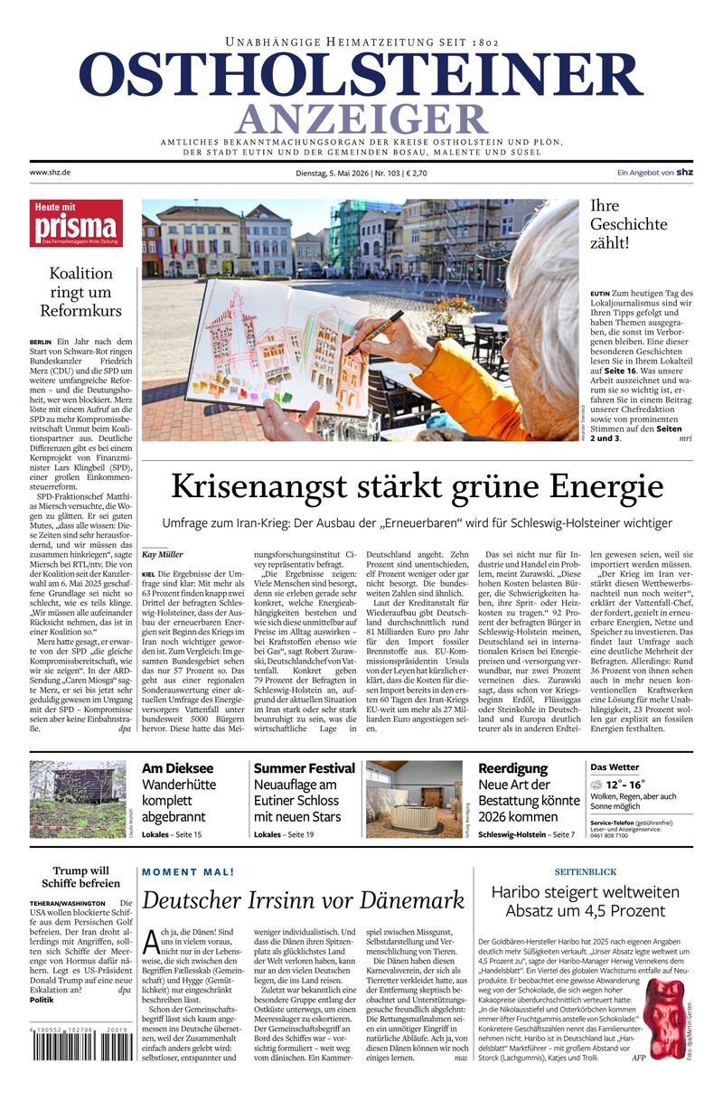 Ostholsteiner Anzeiger - 05.05.2026