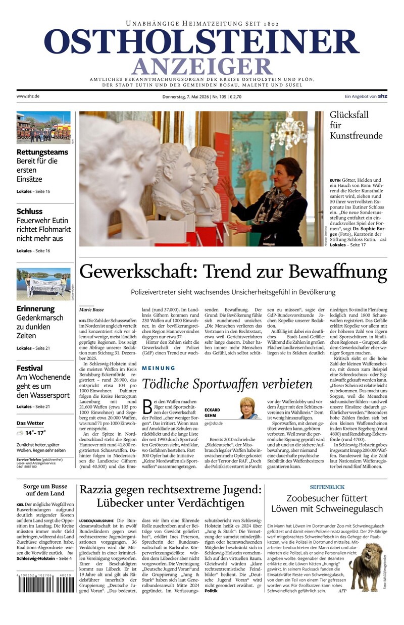 Ostholsteiner Anzeiger - 07.05.2026