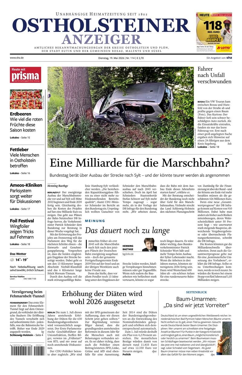 Ostholsteiner Anzeiger - 19.05.2026