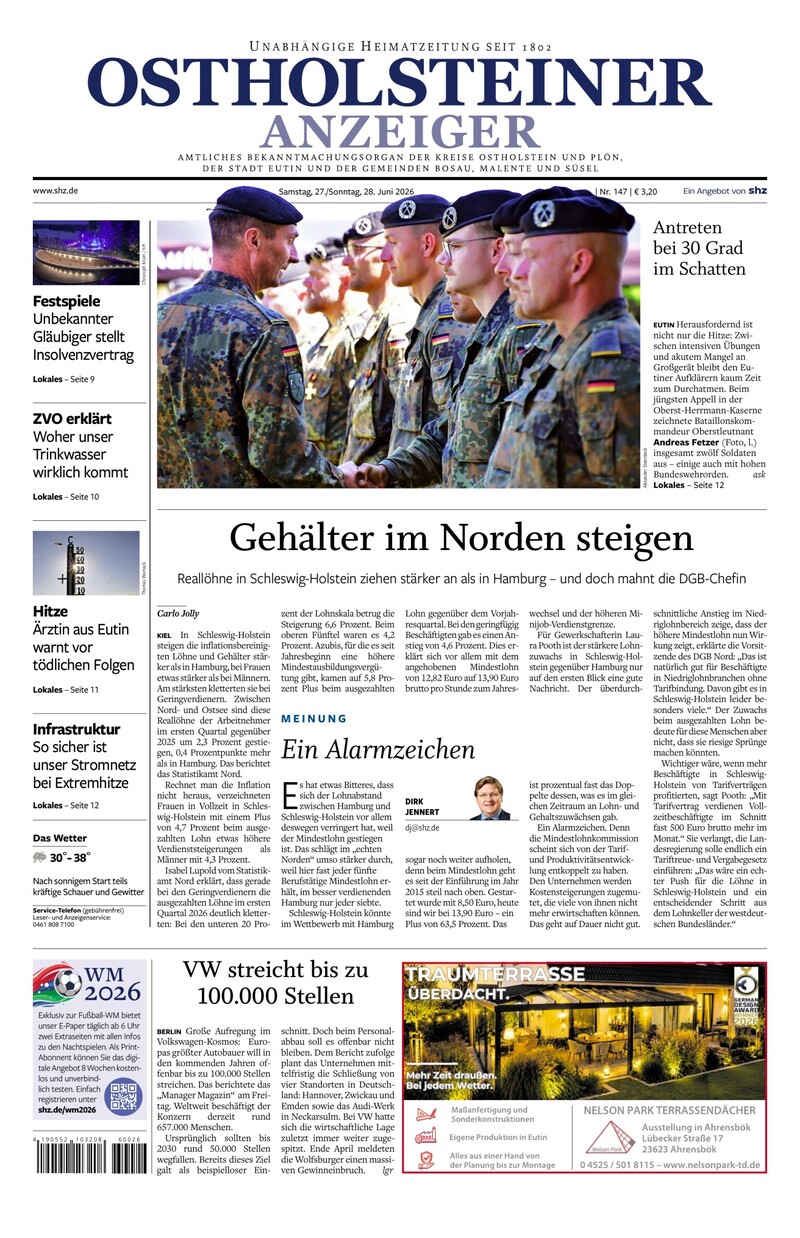 Ostholsteiner Anzeiger - 27.06.2026