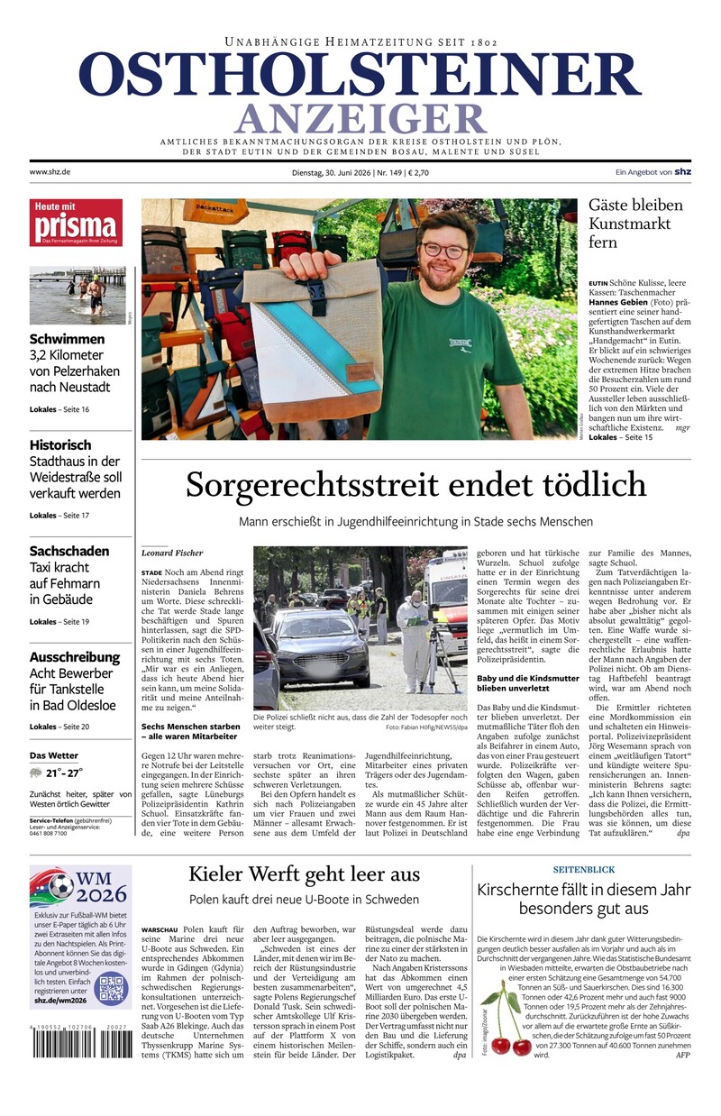 Ostholsteiner Anzeiger - 30.06.2026