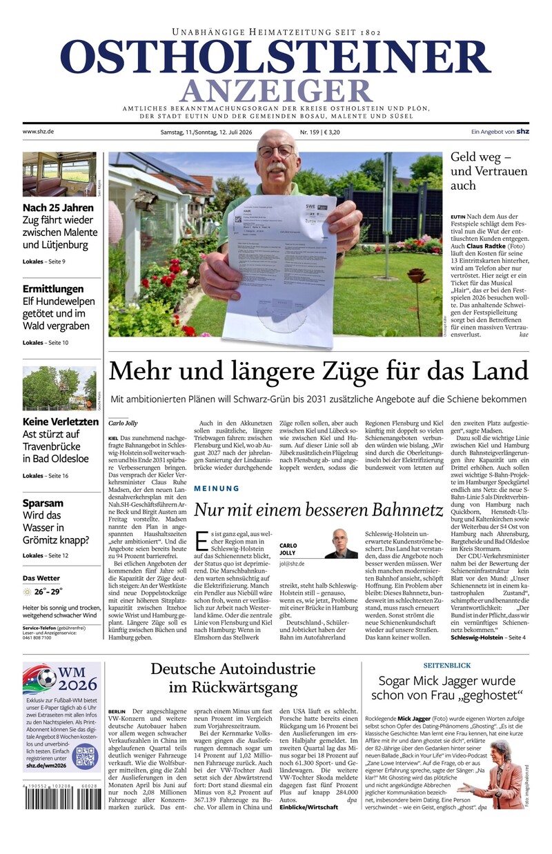Ostholsteiner Anzeiger - 11.07.2026