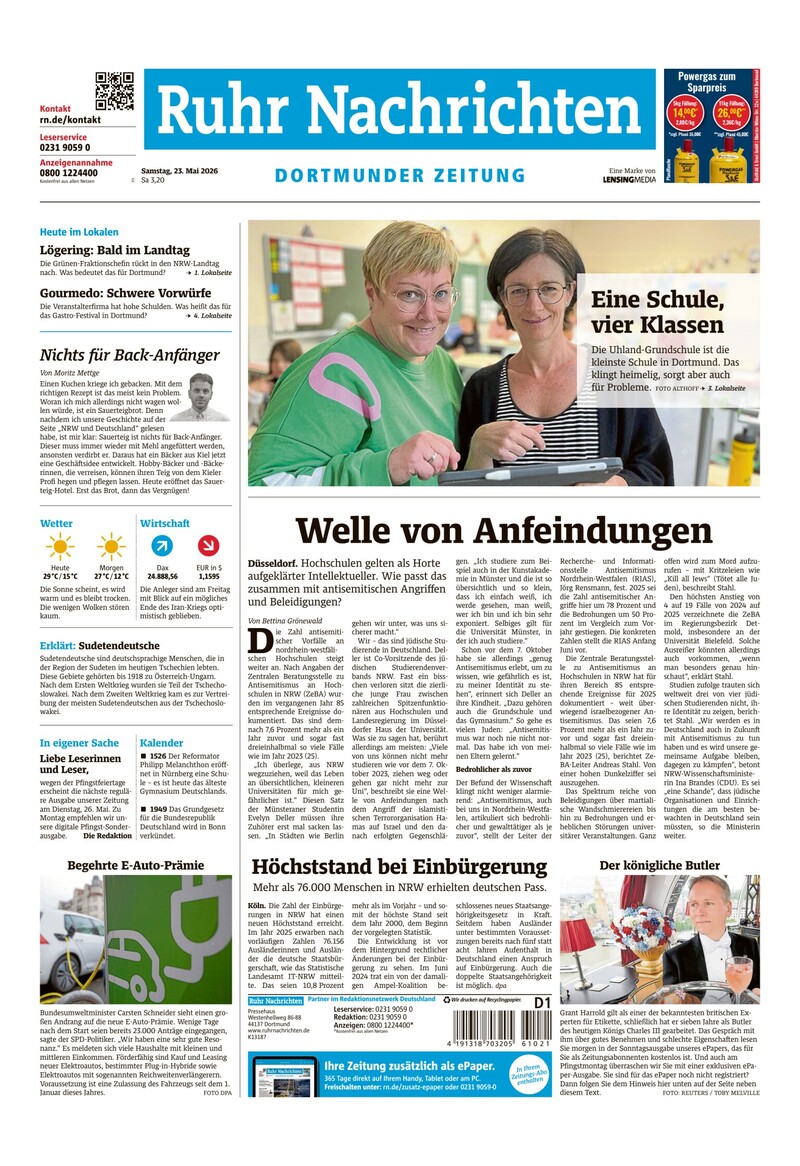 Ruhr Nachrichten London The Moment of Triumph