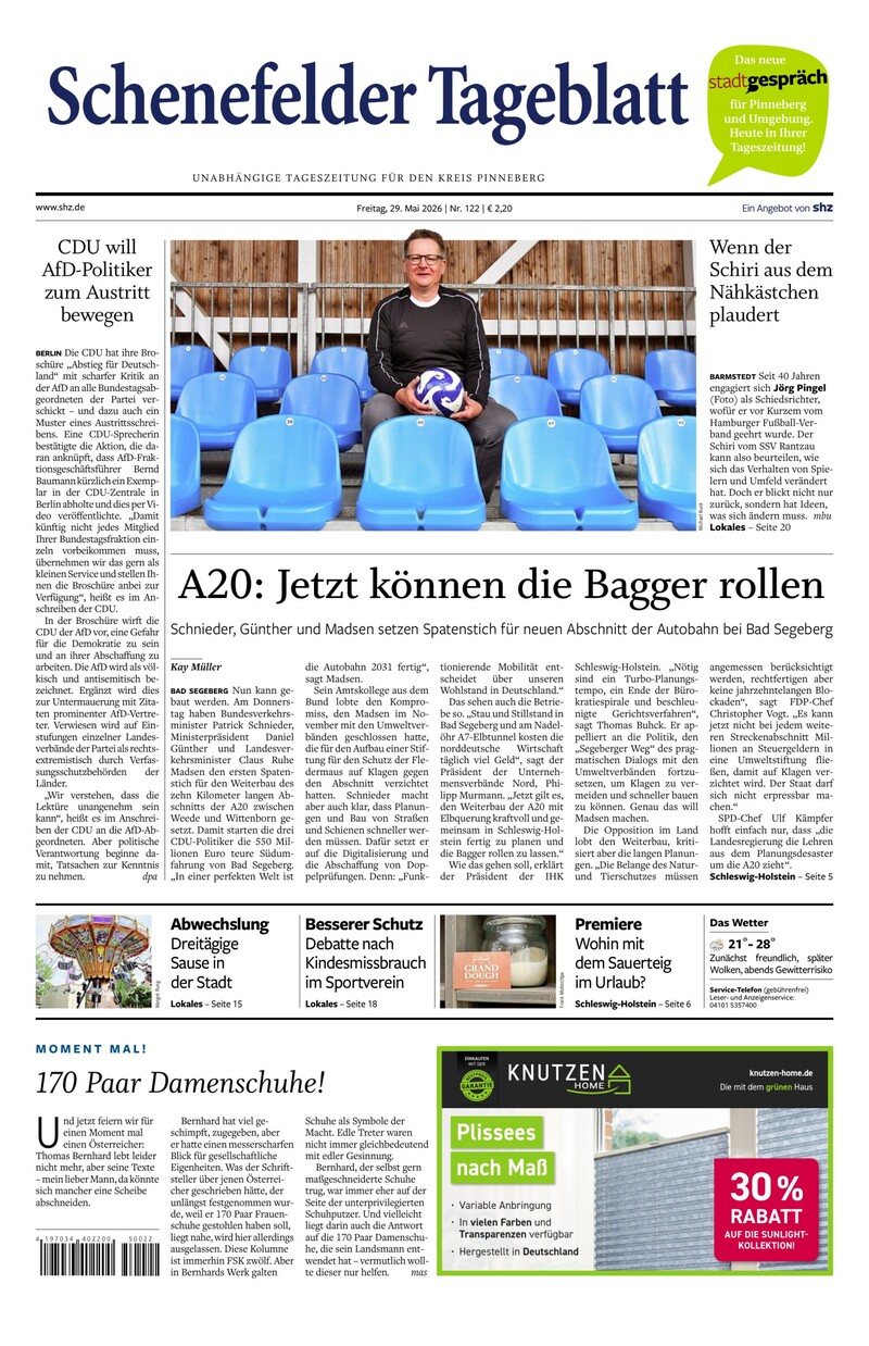 Schenefelder Tageblatt - 29.05.2026