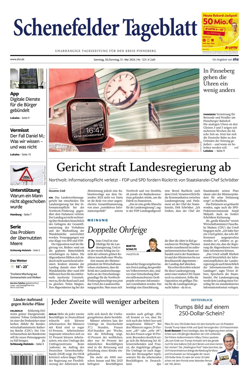 Schenefelder Tageblatt - 30.05.2026